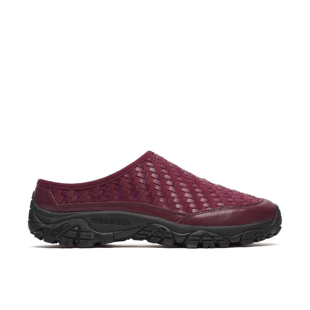 Unisex Moab 2 Slide Leather Woven 1TRL Casual Slip Ons / Merrell Online