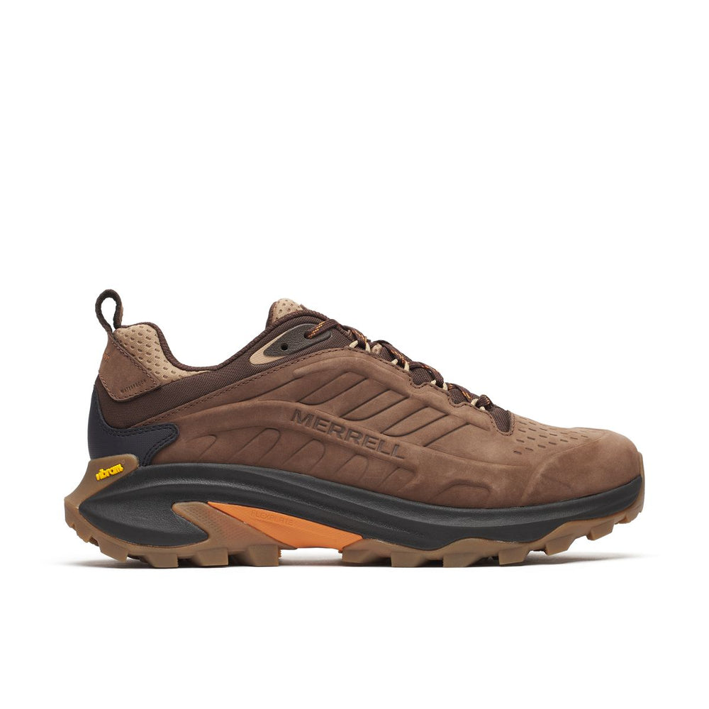 Men's Moab Speed 2 Leather Waterproof Hiking Shoes / Merrell On sale