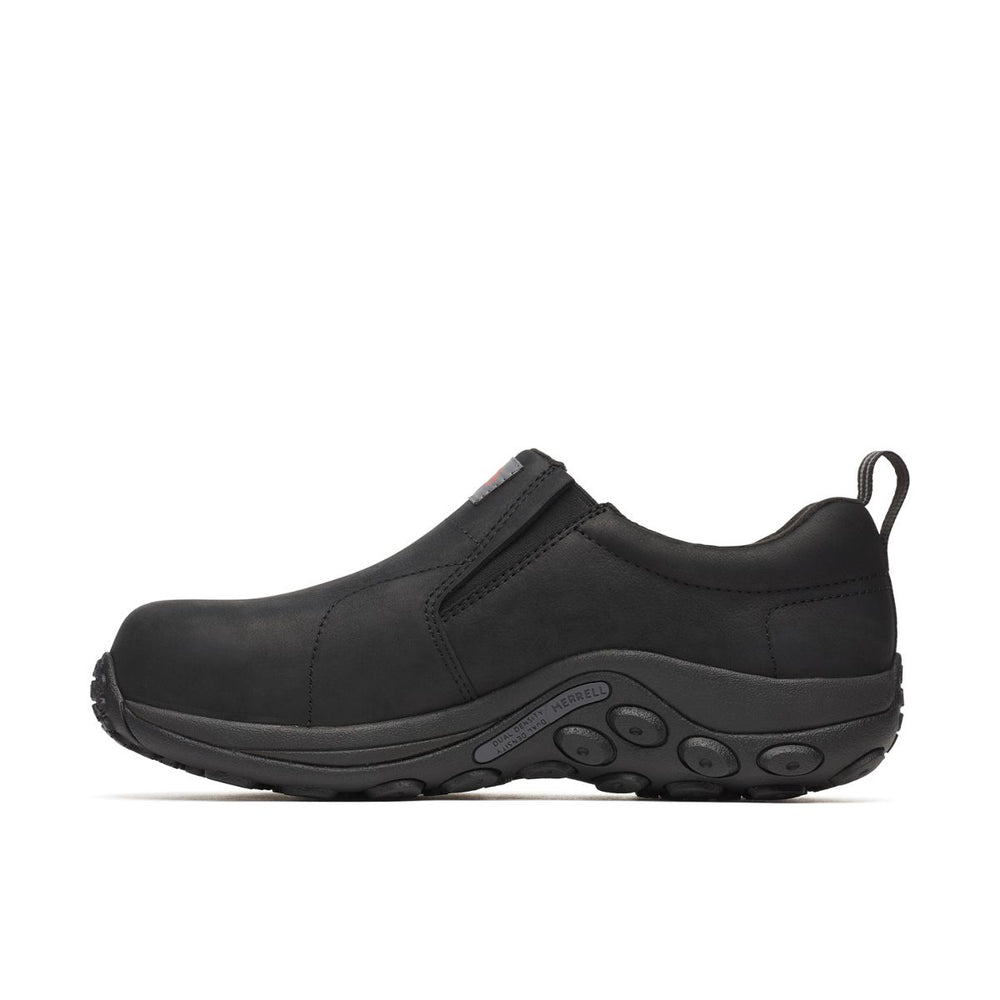 Men - Jungle Moc Leather Hi-Vis Carbon Fiber Low Wide Width - Slip Ons / Merrell Outlet