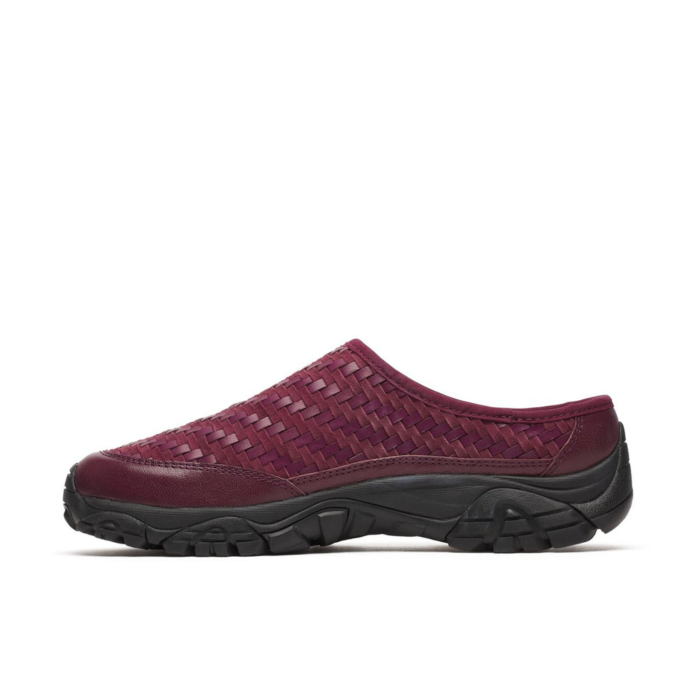 Unisex Moab 2 Slide Leather Woven 1TRL Casual Slip Ons / Merrell Online