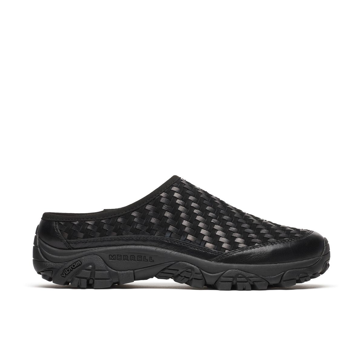 Unisex Moab 2 Slide Leather Woven 1TRL Casual Slip Ons / Merrell Sale