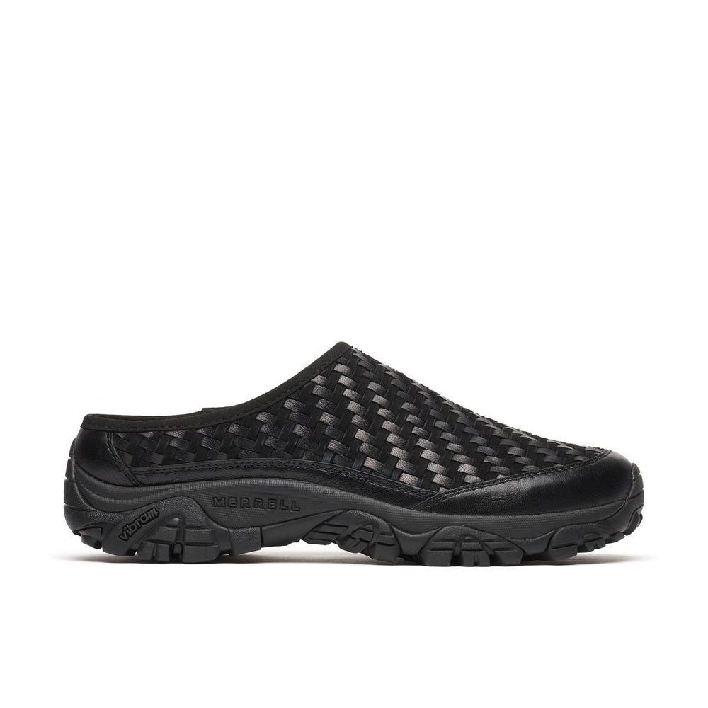 Unisex Moab 2 Slide Leather Woven 1TRL Casual Slip Ons / Merrell Sale