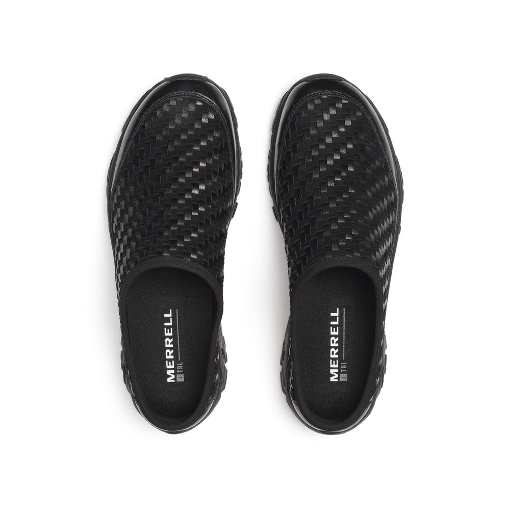 Unisex Moab 2 Slide Leather Woven 1TRL Casual Slip Ons / Merrell Sale