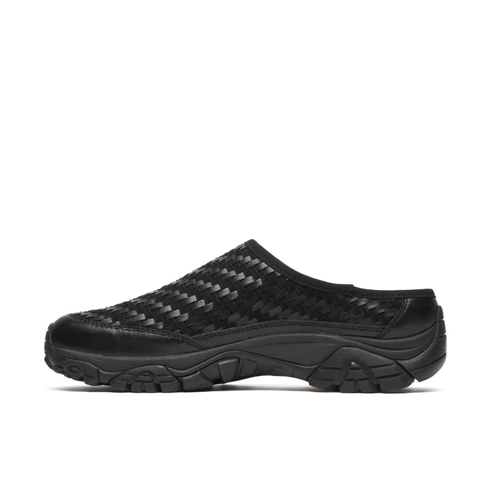 Unisex Moab 2 Slide Leather Woven 1TRL Casual Slip Ons / Merrell Sale