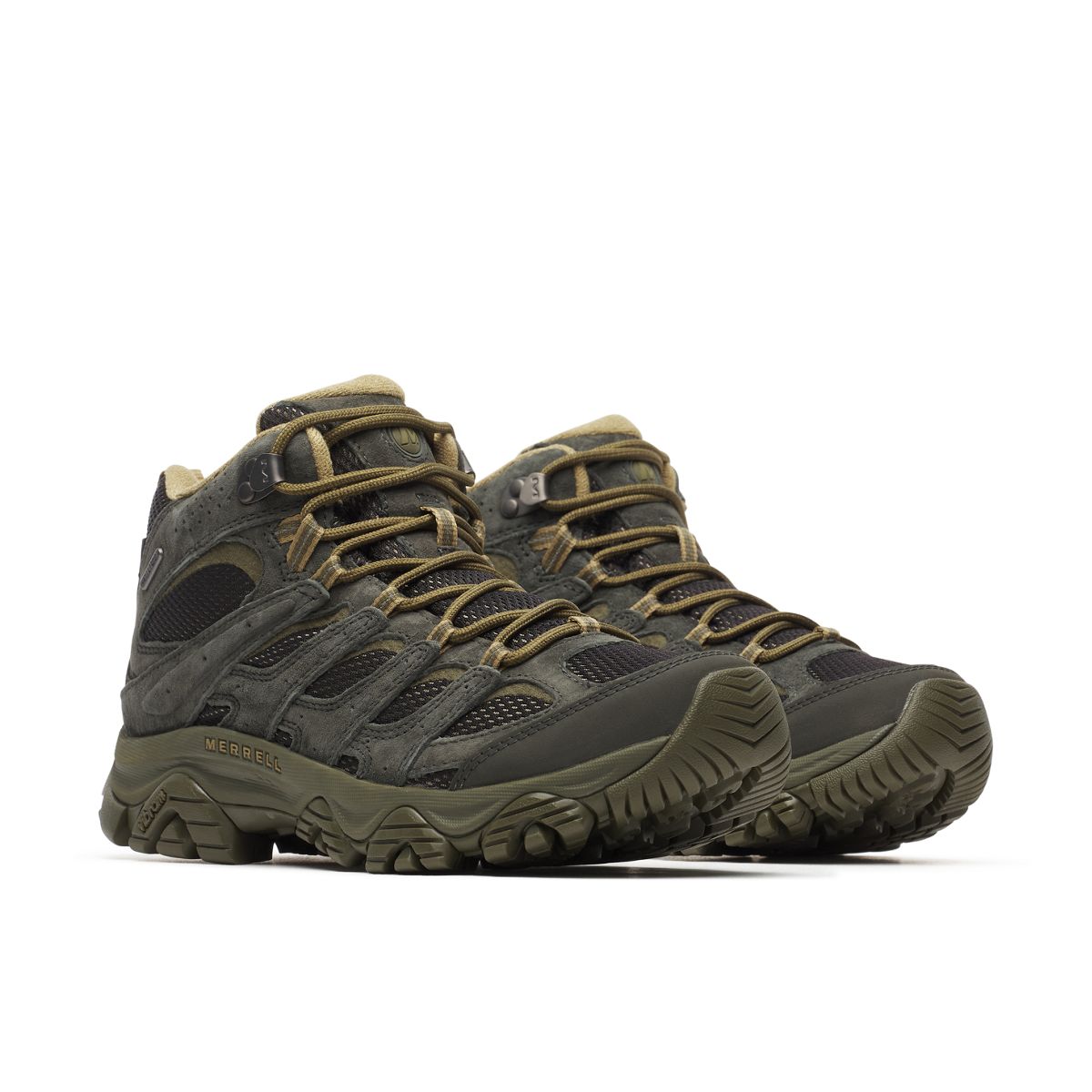 Men's Moab 3 Mid Waterproof Hiking Boots / Merrell Online