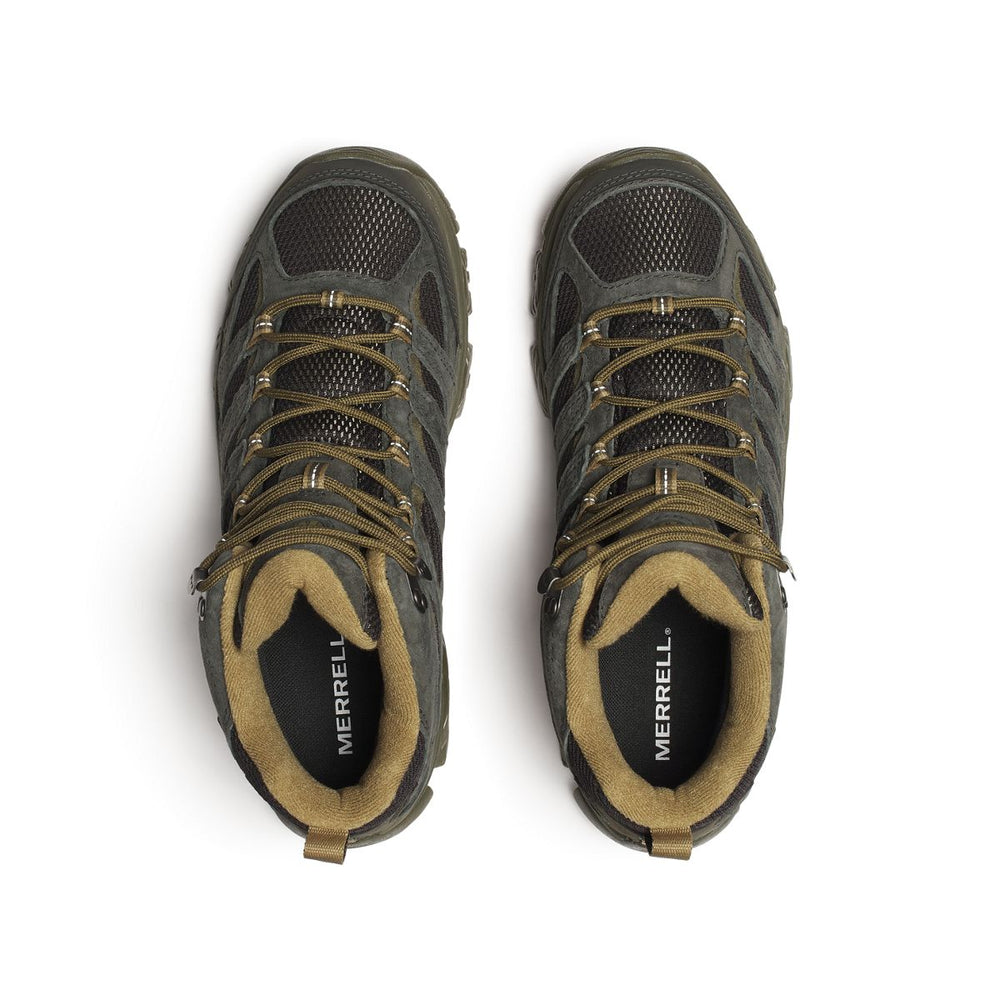 Men's Moab 3 Mid Waterproof Hiking Boots / Merrell Online