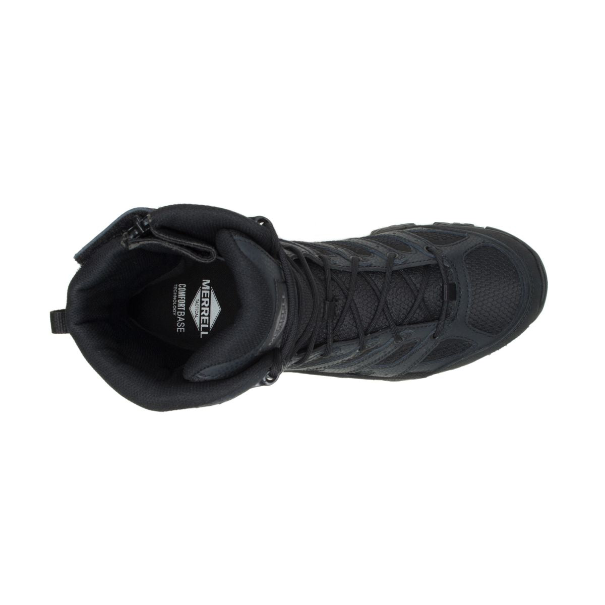 Men - Moab 3 8" Tactical Zip Waterproof Wide Width - Boots / Merrell Outlet