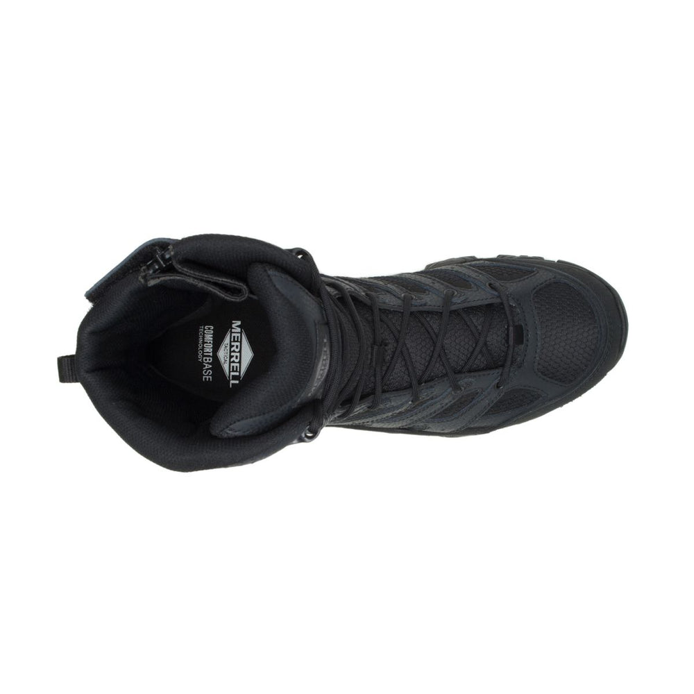 Men - Moab 3 8" Tactical Zip Waterproof Wide Width - Boots / Merrell Outlet
