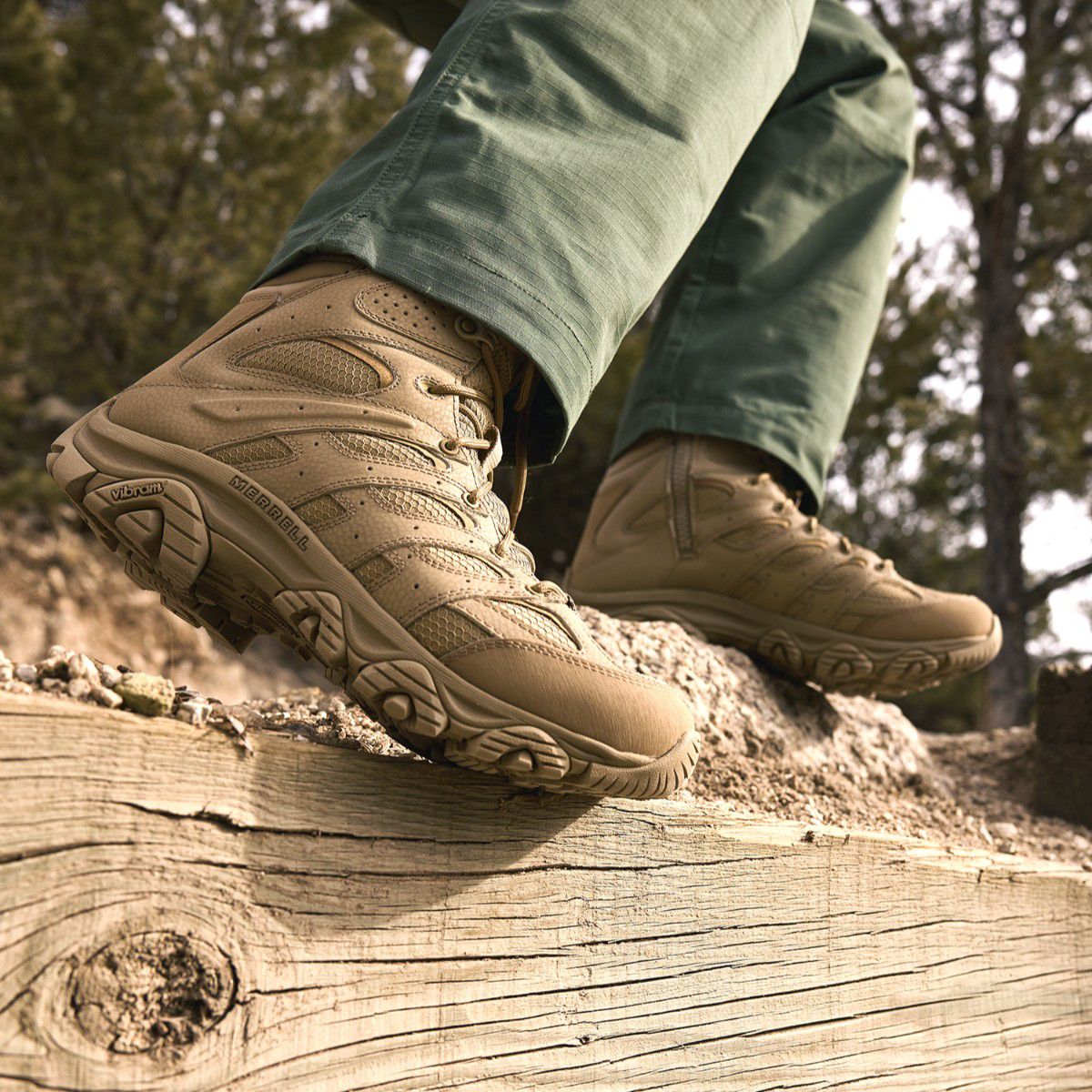 Men's Moab 3 8" Tactical Zip Waterproof Boot / Merrell On sale