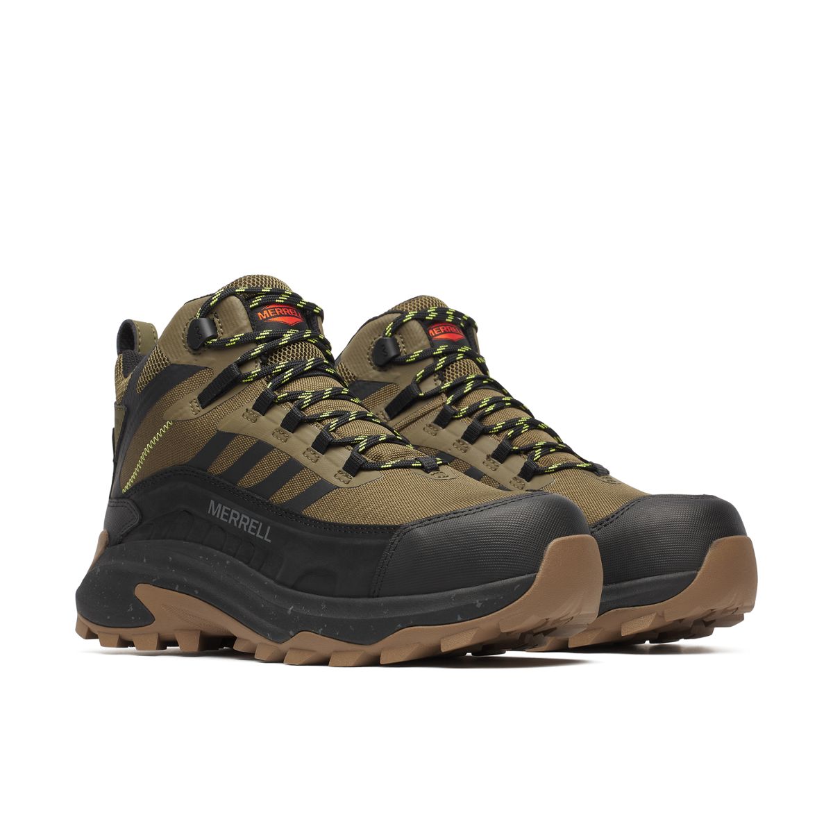 Men's Moab Speed 2 FX Mid Carbon Fiber Waterproof Work Shoes / Merrell Sale