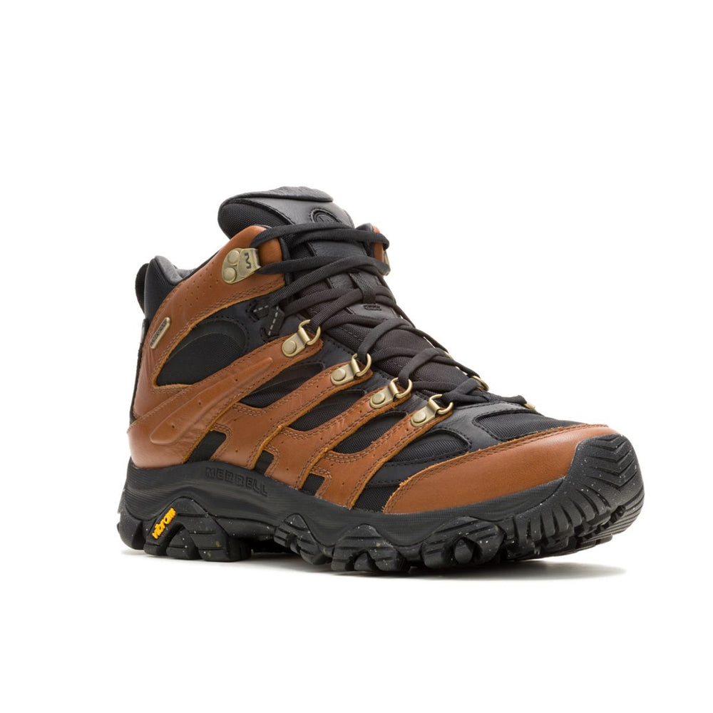 Men - Moab 3 Luxe Leather Mid Waterproof - Boots / Merrell Discount