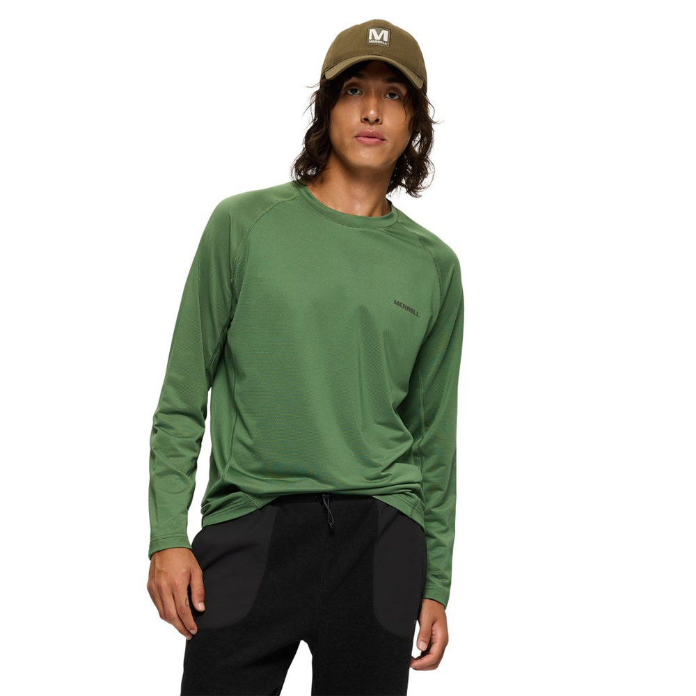 Men - Tech Long Sleeve Tee - Long Sleeves / Merrell Discount
