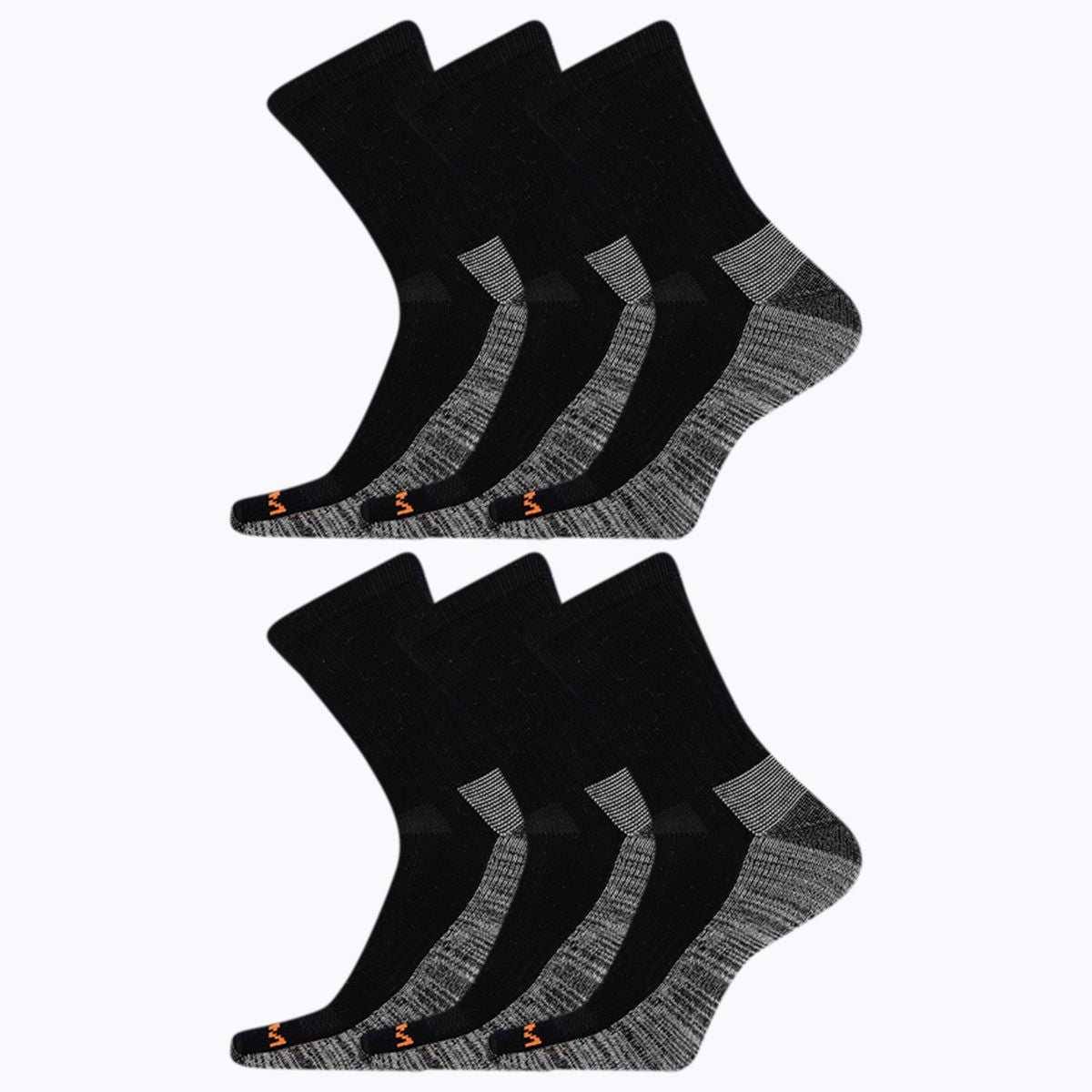 Work Crew Sock 6 Pack - Socks / Merrell Discount