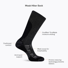 Moab Hiker Low Cut Sock - Socks / Merrell Online