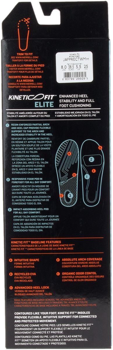 Women - Kinetic Fit™ Elite Footbed - Insoles / Merrell Discount