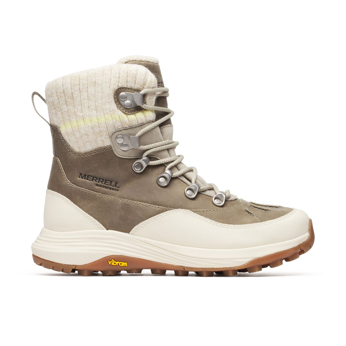 Women's Siren 4 Thermo Mid Zip Waterproof Winter Hiking Boots / Merrell
