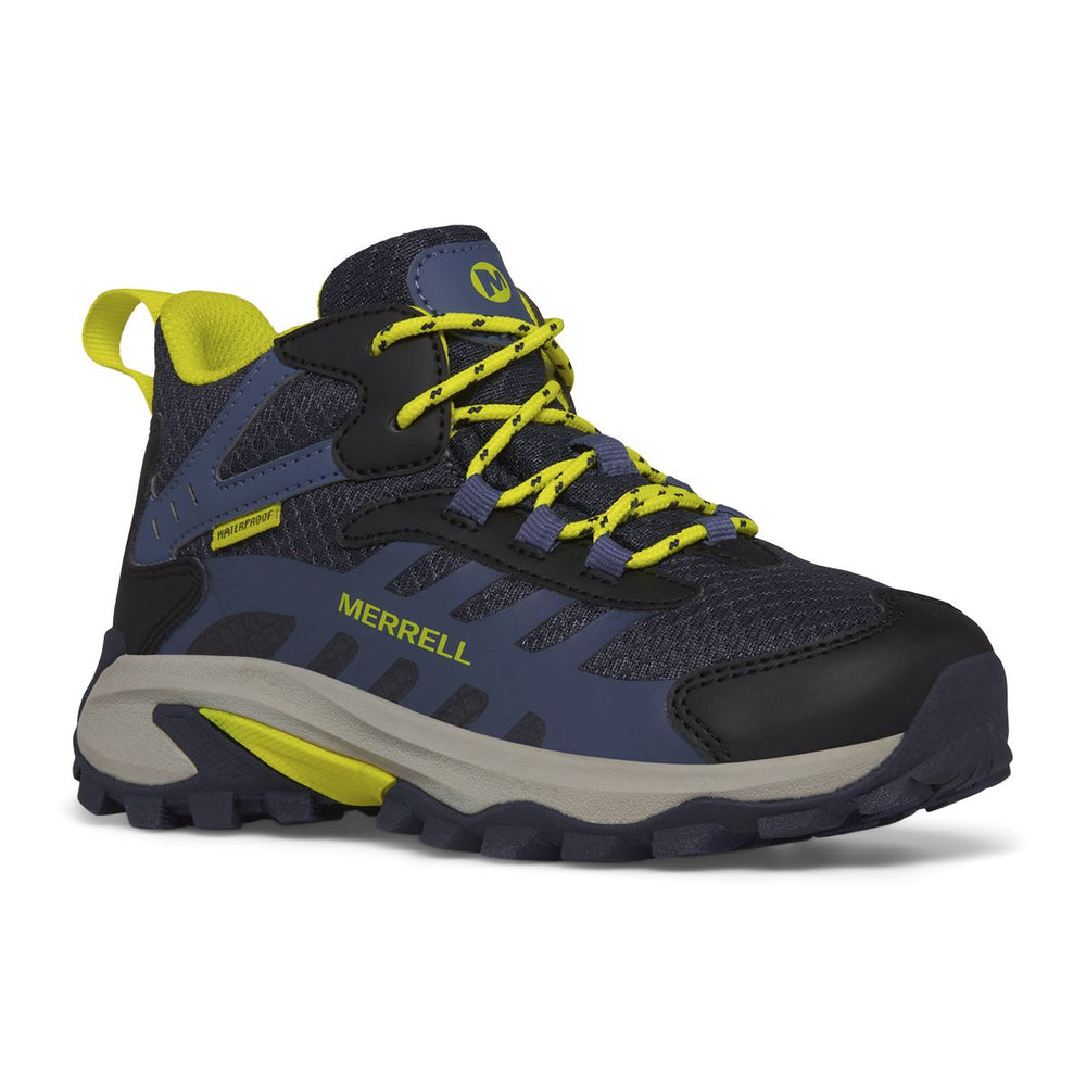 Kid - Moab Speed 2 Mid Waterproof - Athletics BK / Merrell On sale