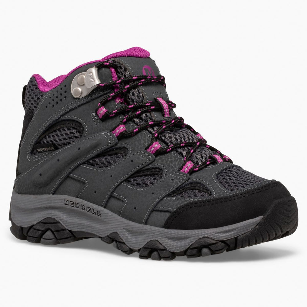 Big Kid - Moab 3 Mid Waterproof Boot - Boots / Merrell